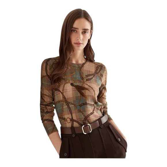 Ralph Lauren Black Label Equestrian Preppy Lightweight Sweater 2X - Picture 1 of 7